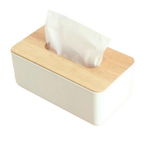 Wooden Tissue Box With Slide Cover 13