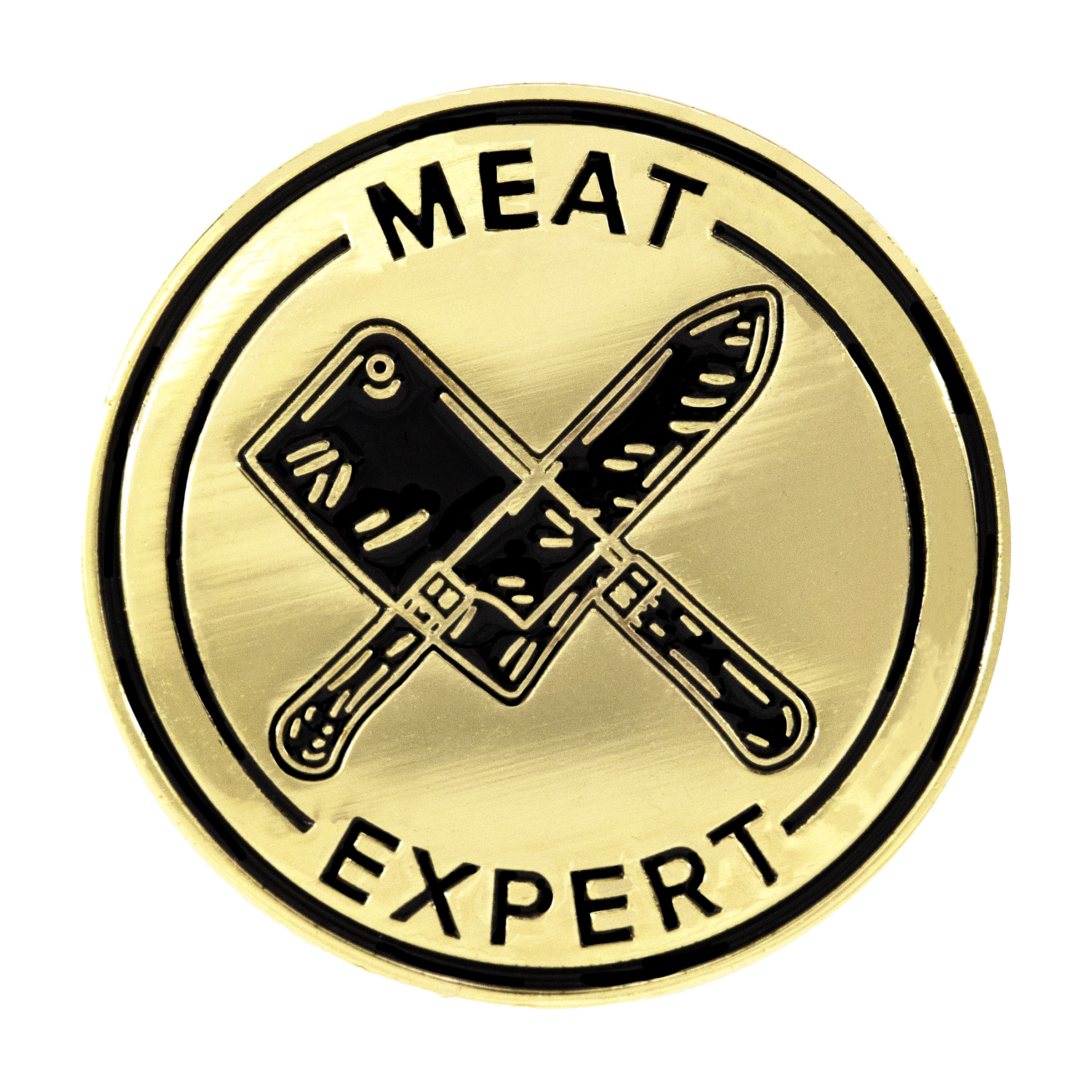 Lapel Pin - Die Struck Brass Soft Enamel (1-1/4") 3