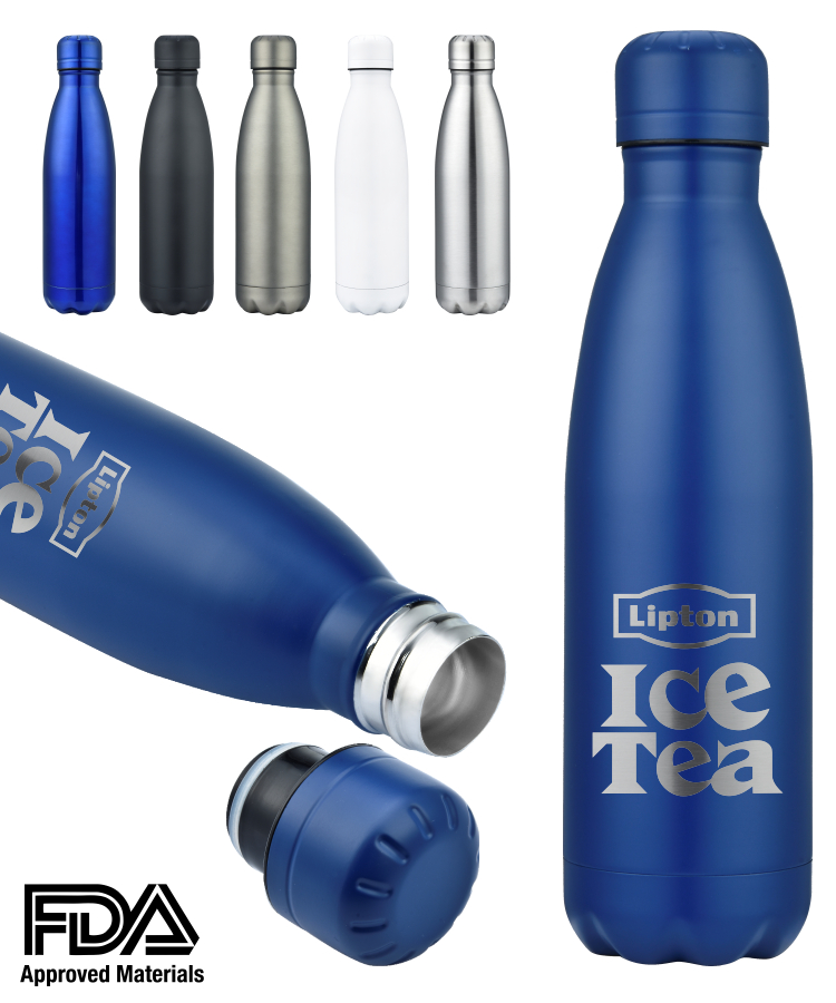 17oz Double Wall Stainless Steel Vacuum Insulated Bottle 1