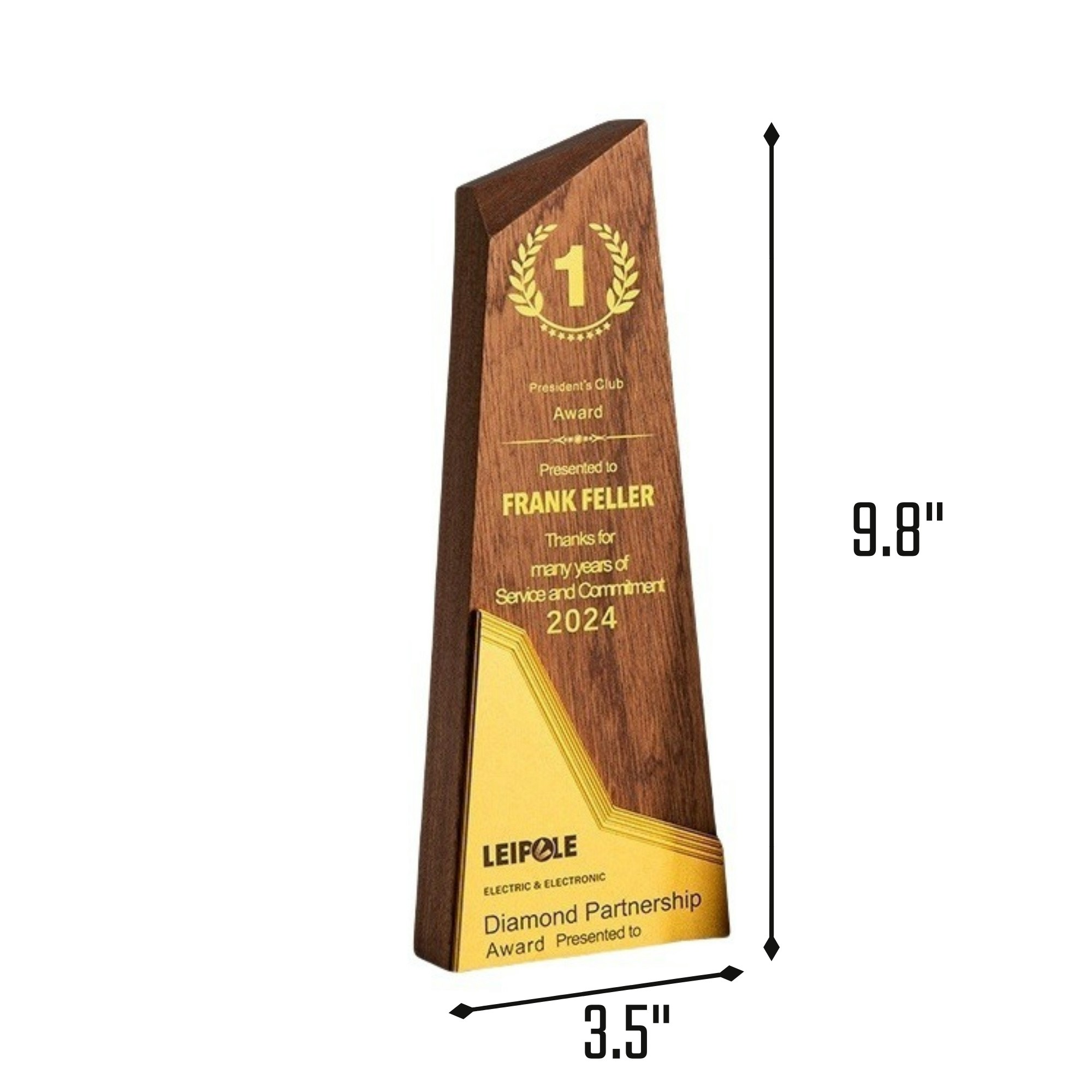 Staircase Wooden Award Trophy 2