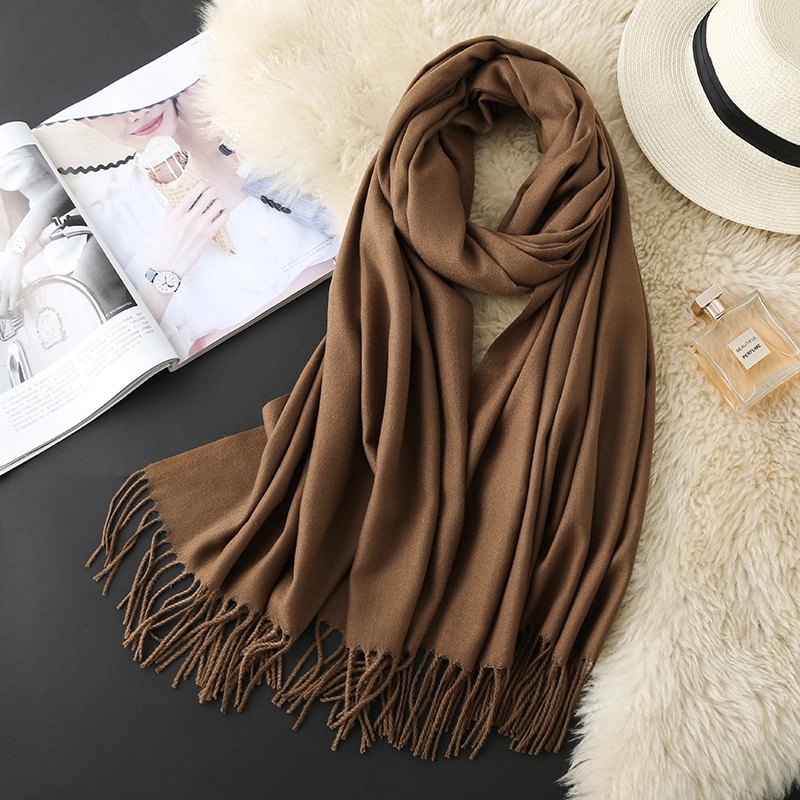 Winter Long Pashmina Scarf 10