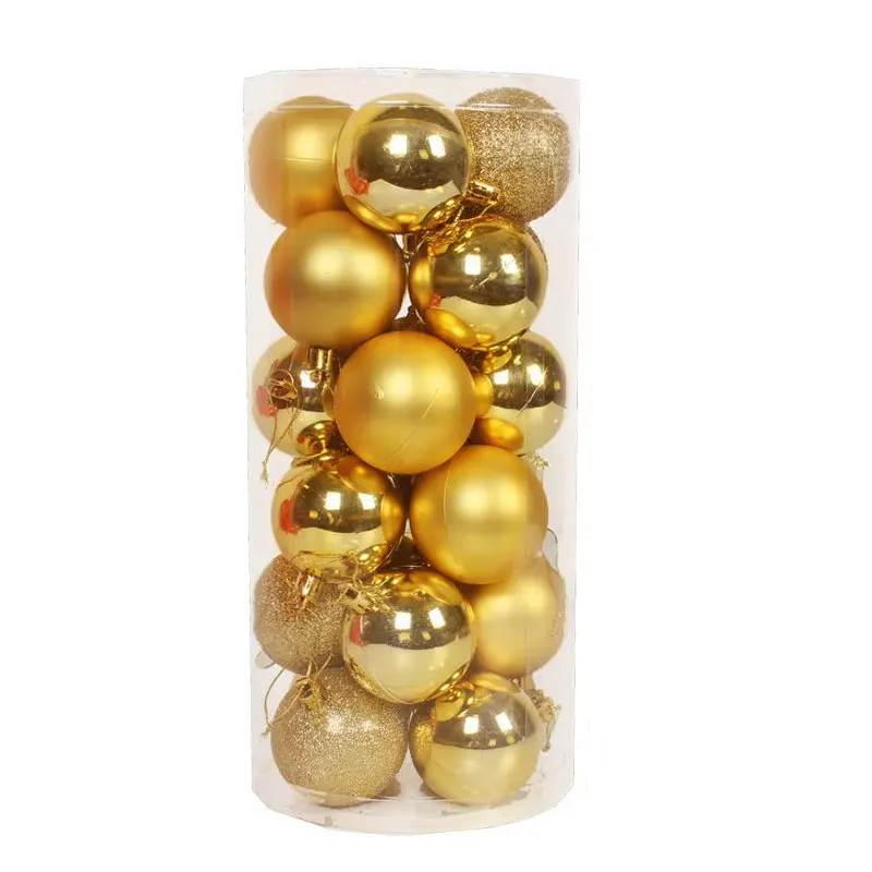 24pcs Christmas Ball Ornaments Set 1