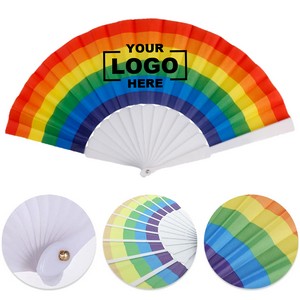 Vibrant Foldable Fan Portable Stylish And Cool 16