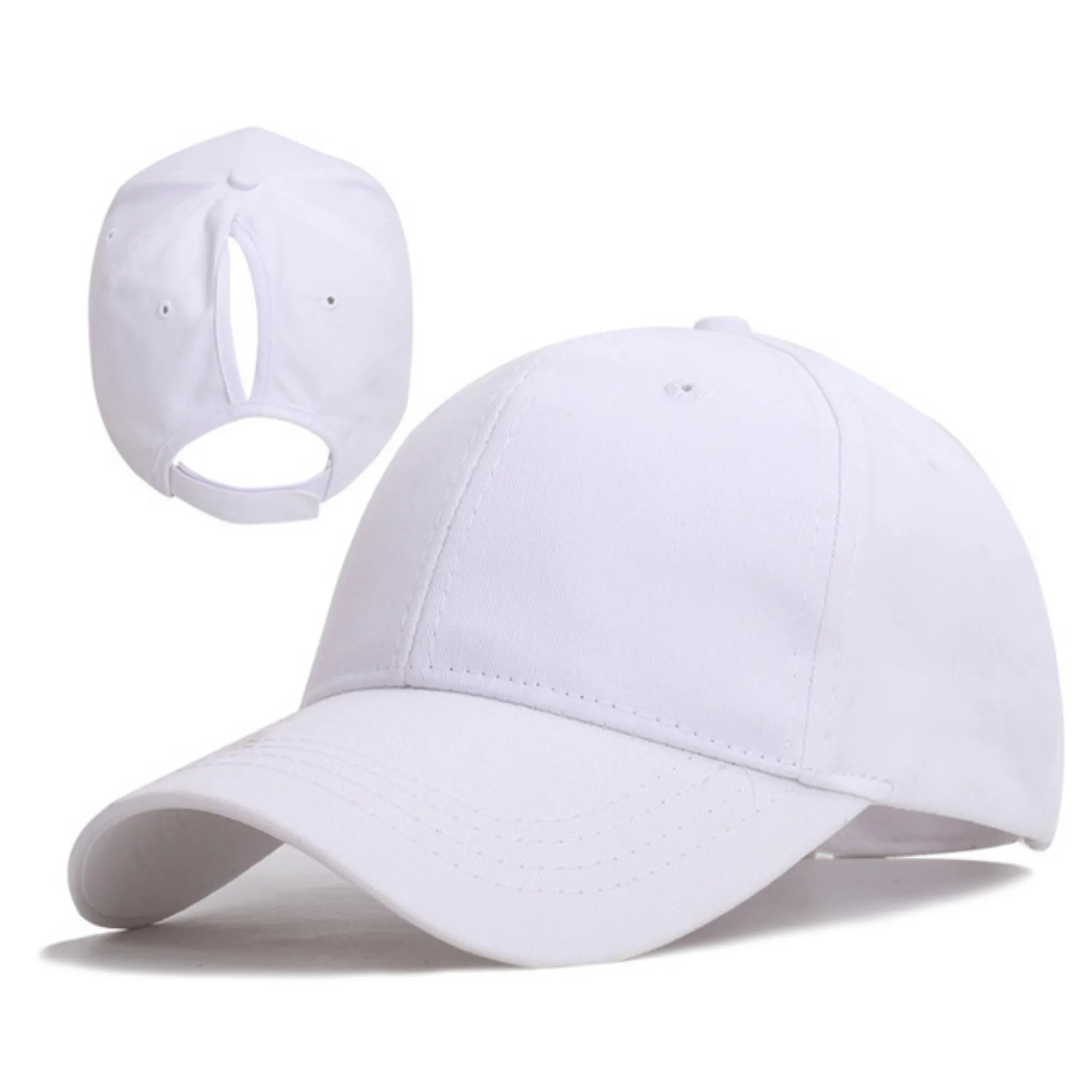 Women's Fashion Sports Sun Hat With Back Opening 3