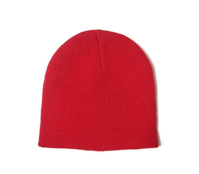 Non-Cuff Knitted Acrylic Beanie 6