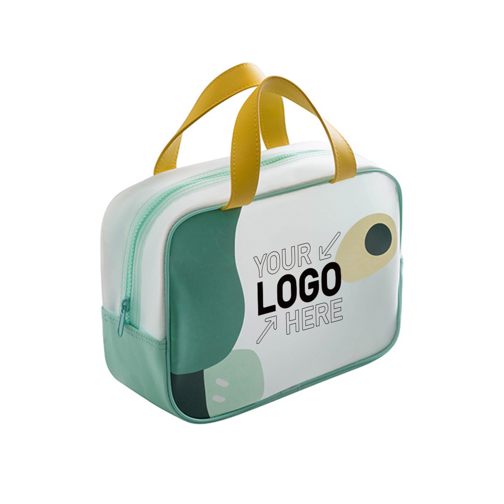 Portable large-capacity cosmetic bag
