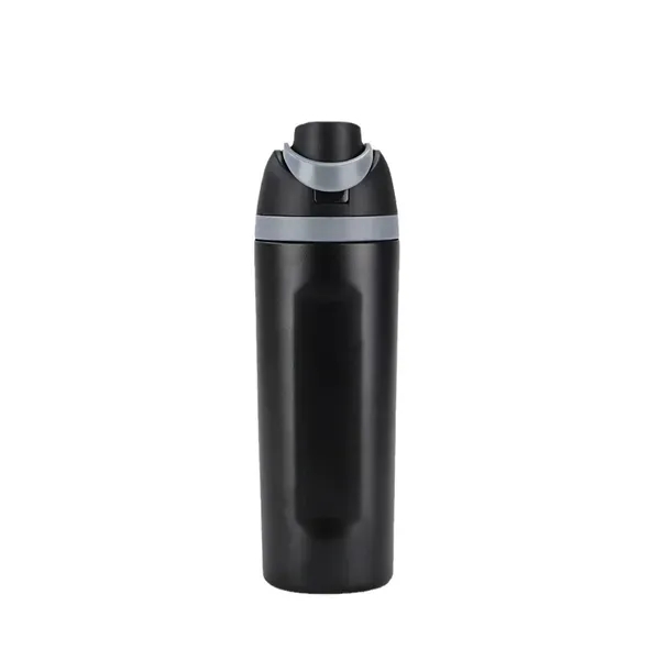 24oz Stainless Steel Water Bottle - Insulated with Handle, custom water bottle with logo imprint 10