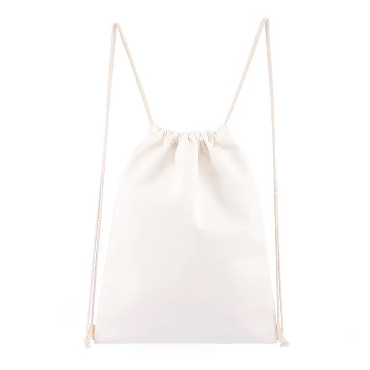 Canvas Drawstring Backpack 2