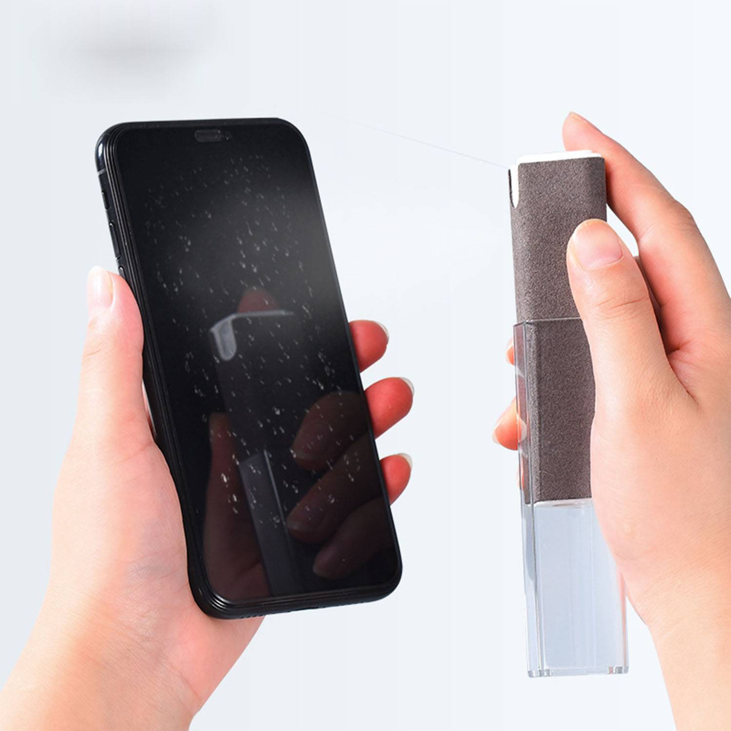 Triangular Phone Multifunctional Sanitizer Spray 4
