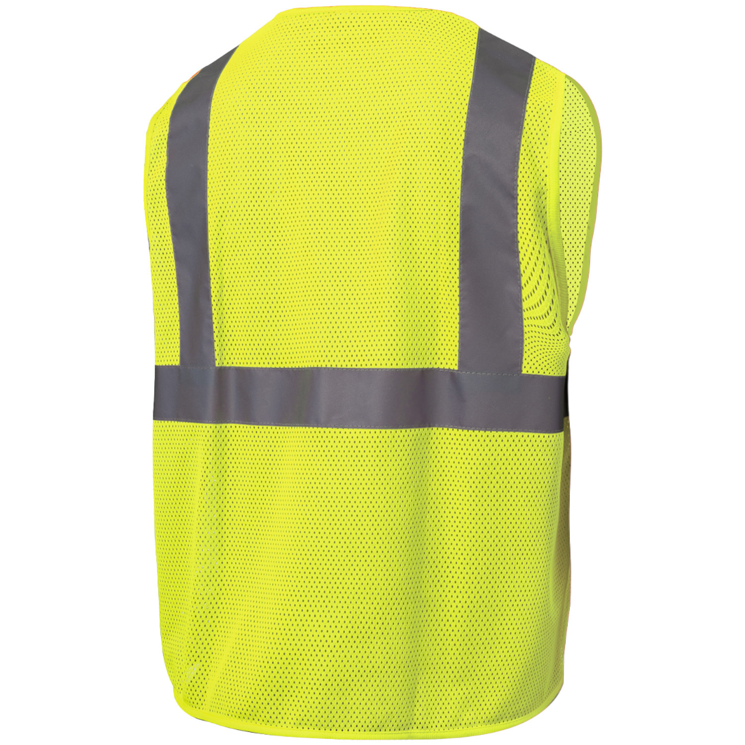 3.8 Oz. Polyester Class 2 Reflective Tape Safety Vest with Pocket 2