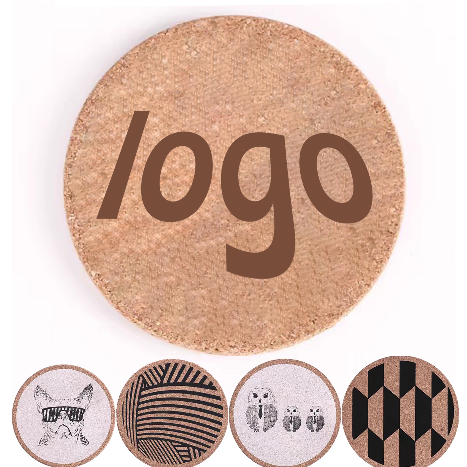Insulated Waterproof Cork Coaster