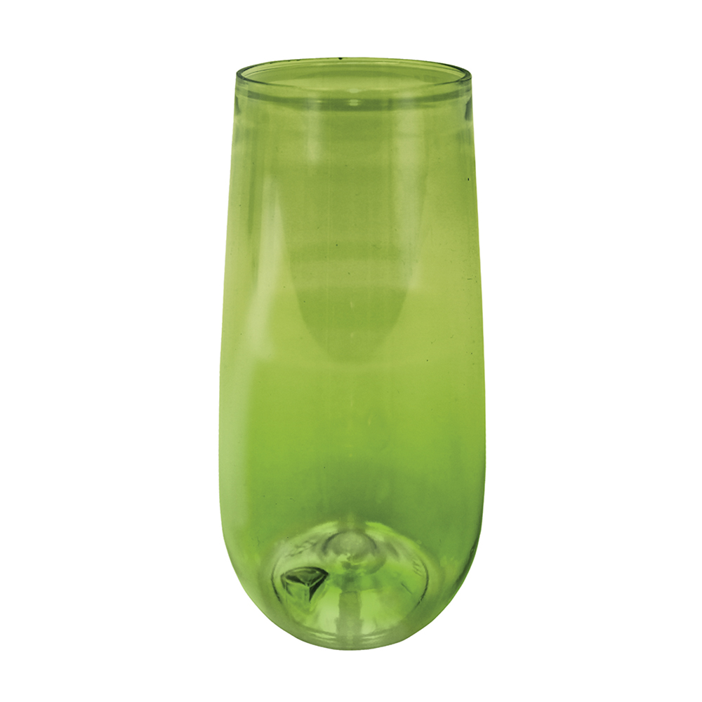 10 oz. Plastic Stemless Champagne Flute 16