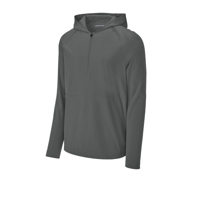 Sport-Tek Repeat 1/2-Zip Long Sleeve Hooded Jacket 10