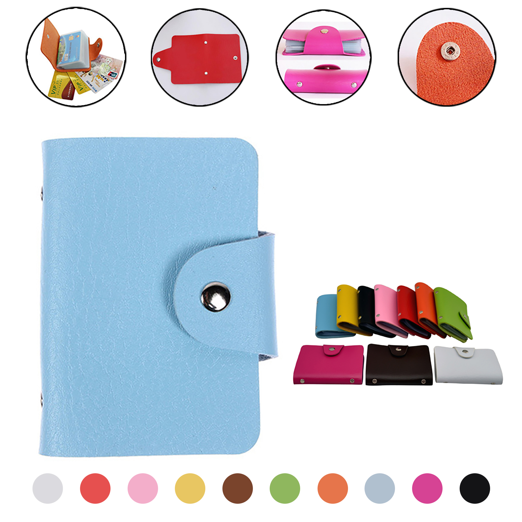 PU Leather Business Card Holder 1