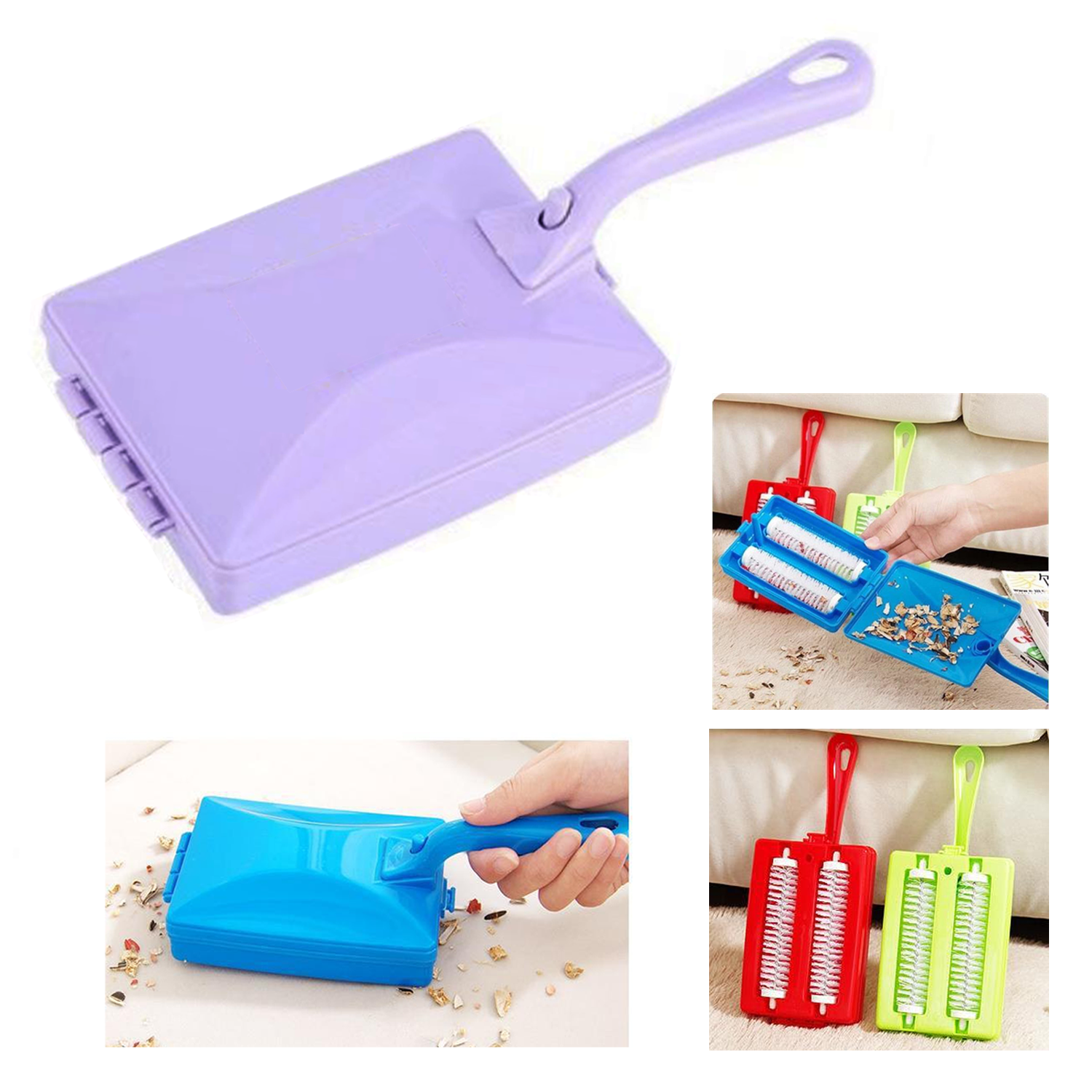 Handheld Crumb Cleaner Roller Brushes 2