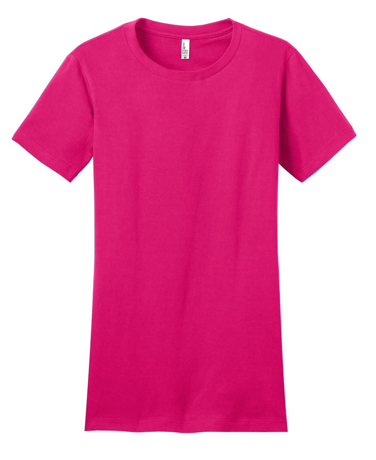 District Women's Fitted The Concert Tee DT5001 106