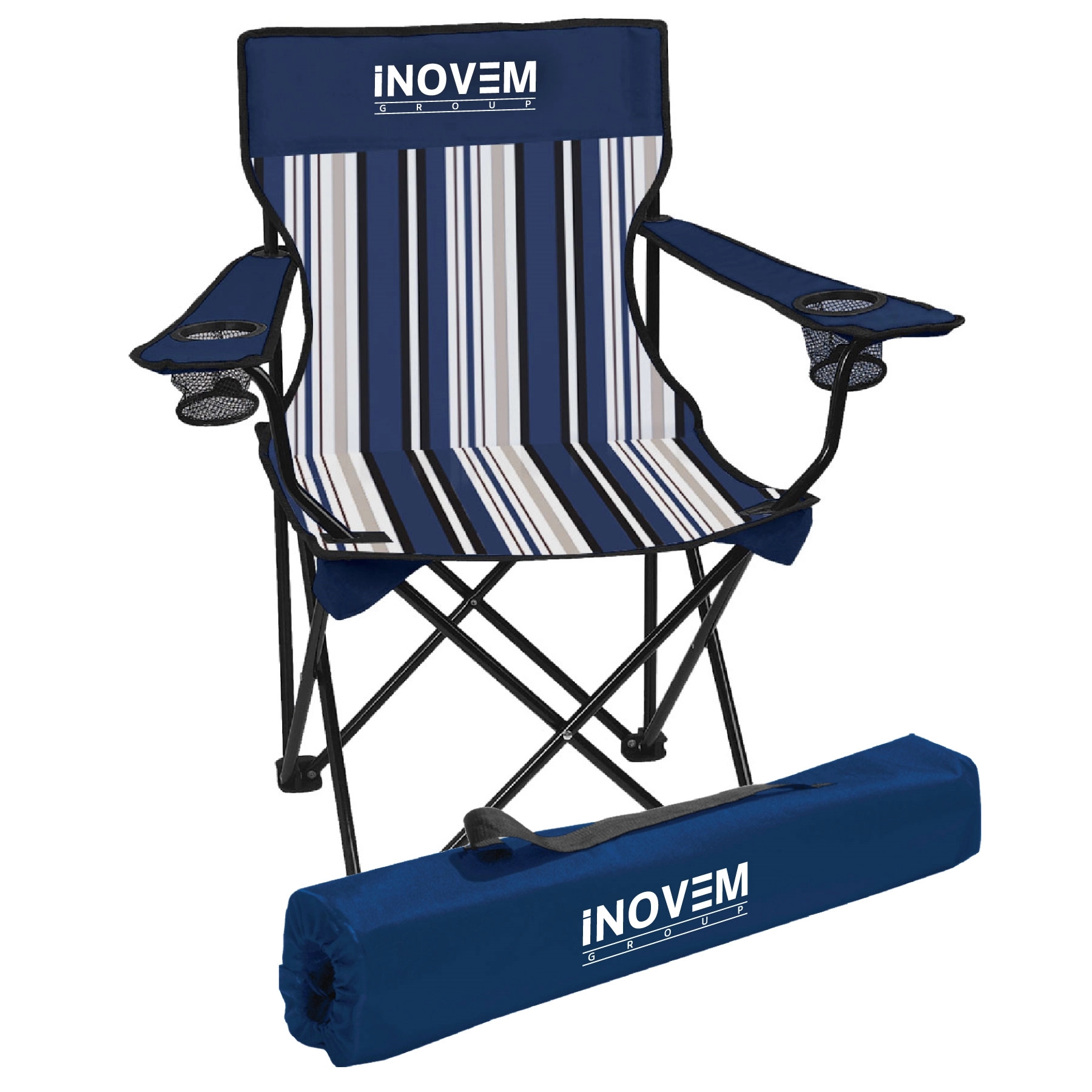 Venice Outdoor Folding Chair - Striped 1