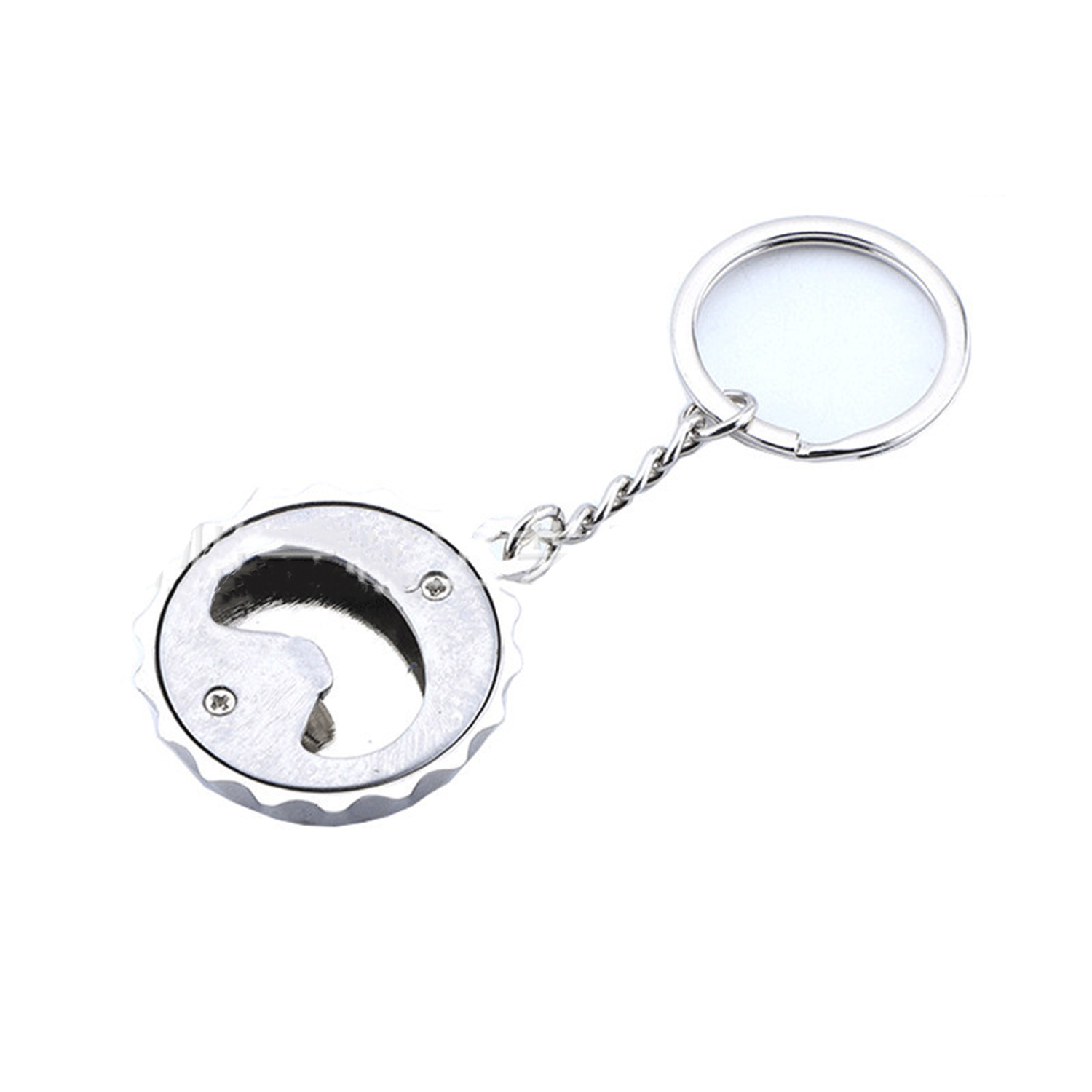 Custom Zinc Bottle Opener Keychain 5