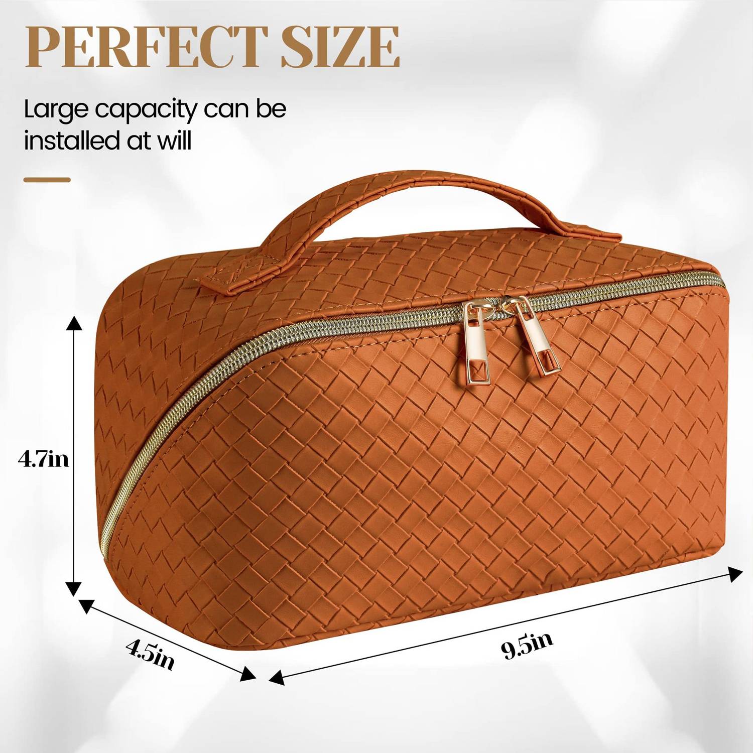 PU Leather Makeup Bag 4