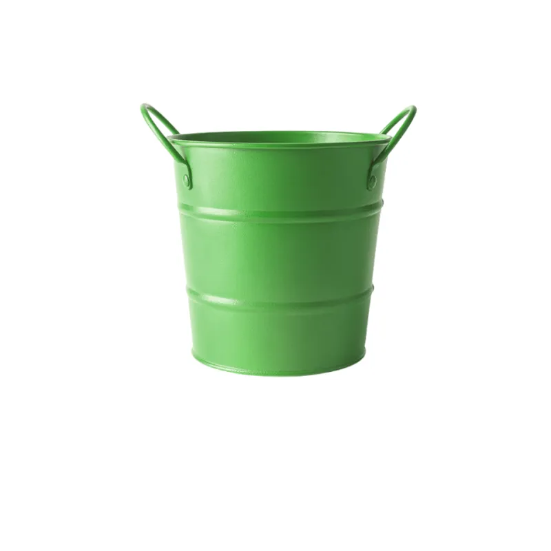 Metal Ice Bucket With Handles 2