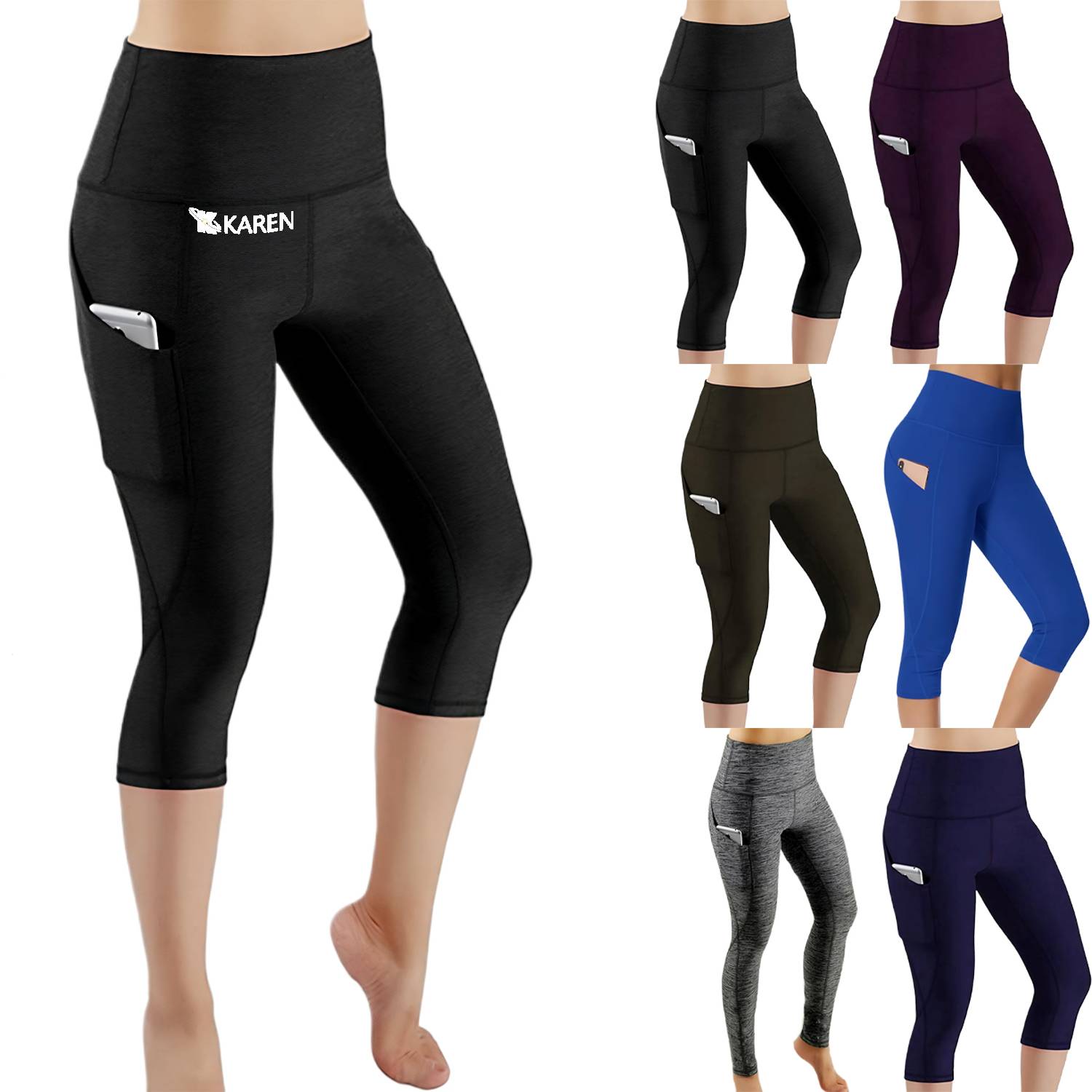 Women Fitness High Waist Yoga Leggings 2