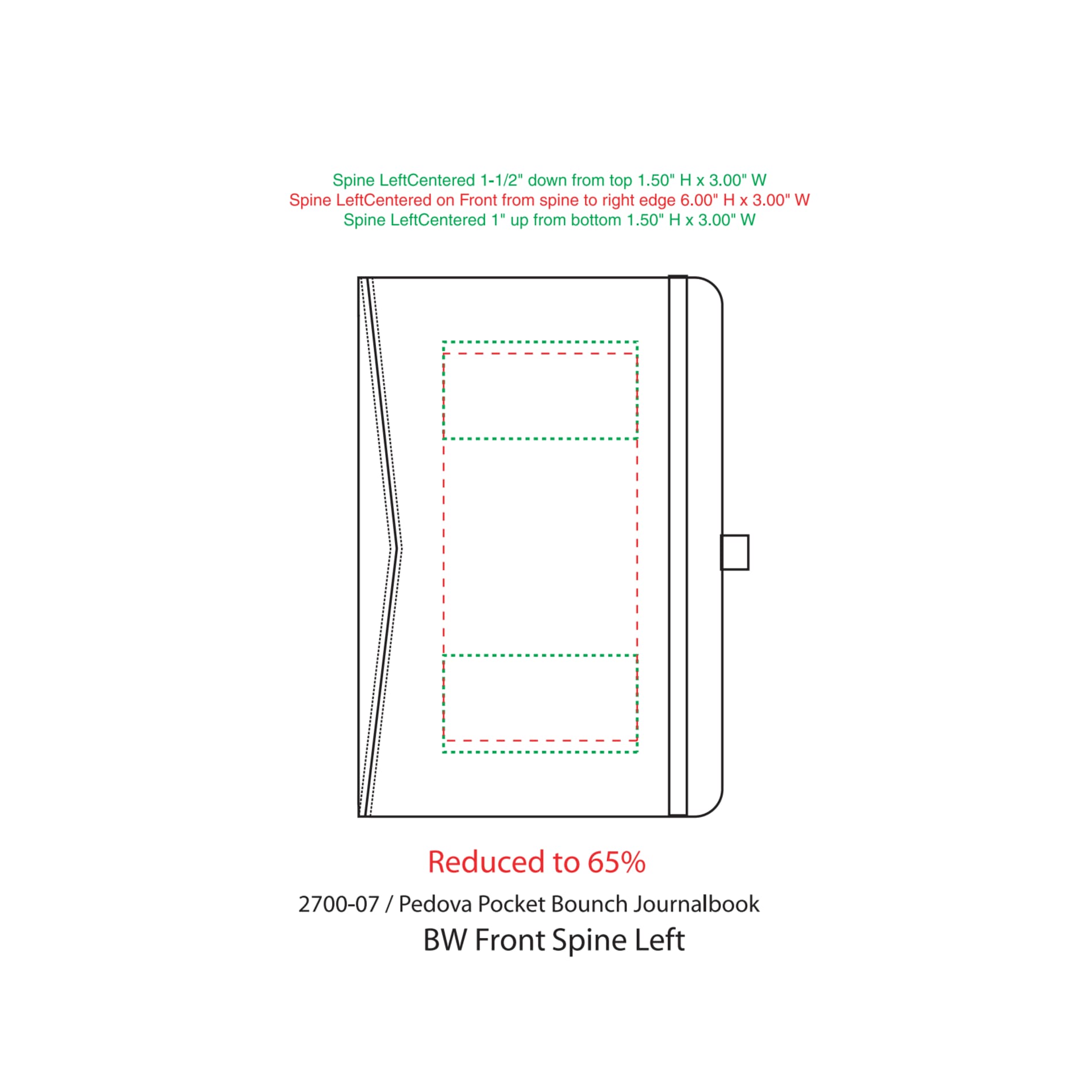FSC® Mix 5.75" x 8.5" Pedova™ Pocket Bound Journal 121