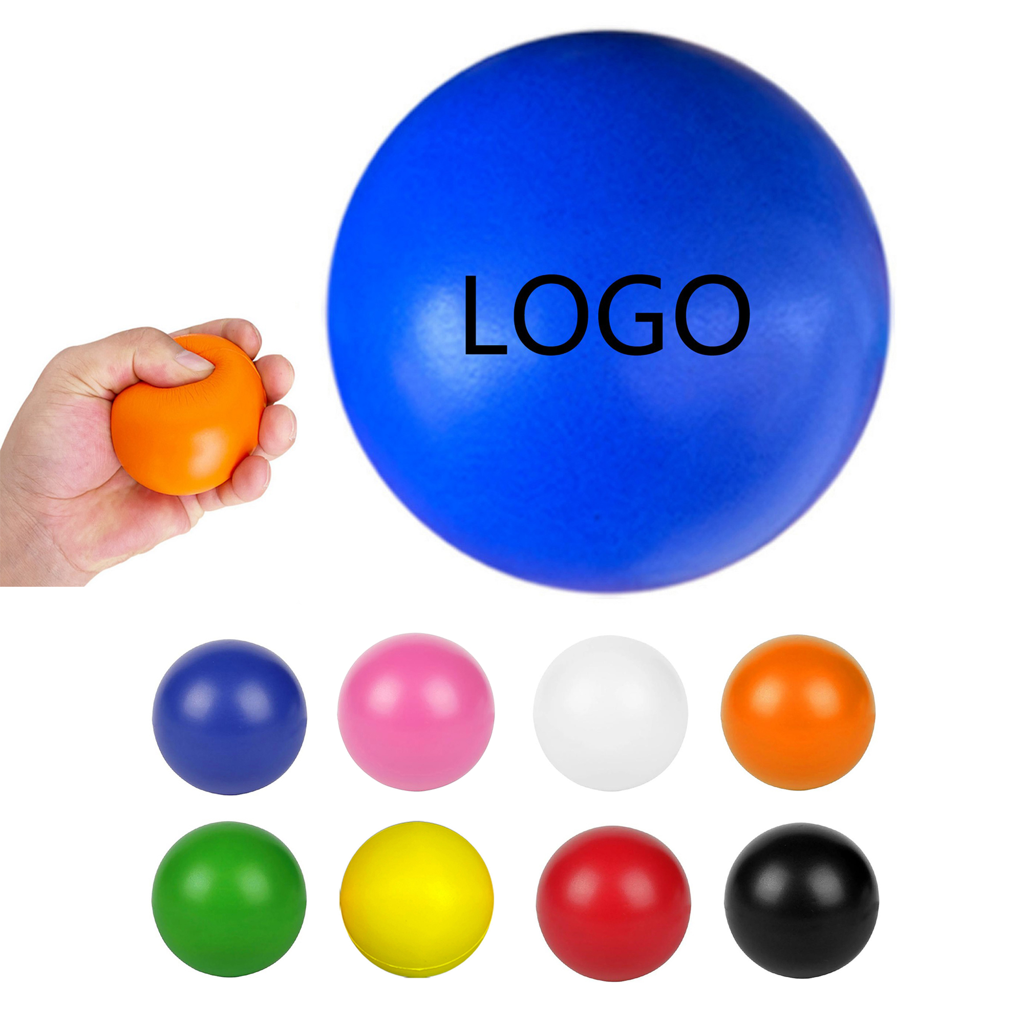 PU Sponge Stress Reliever Ball 8