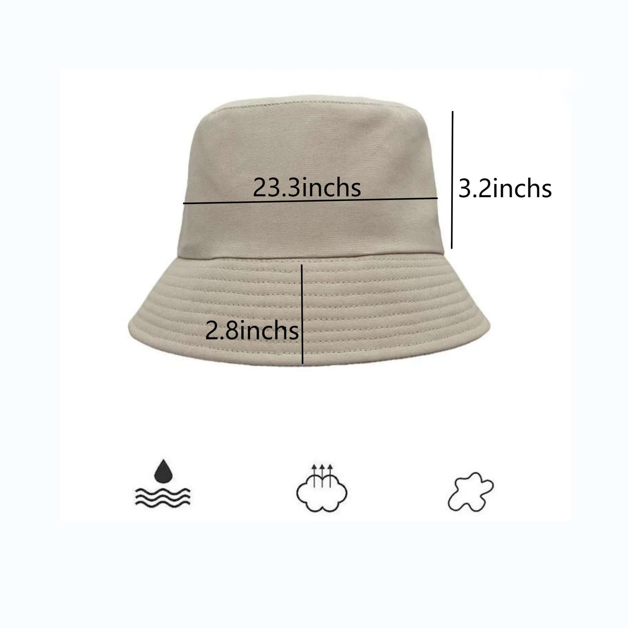 MOQ 50 Fisherman Bucket Sun Hat 4