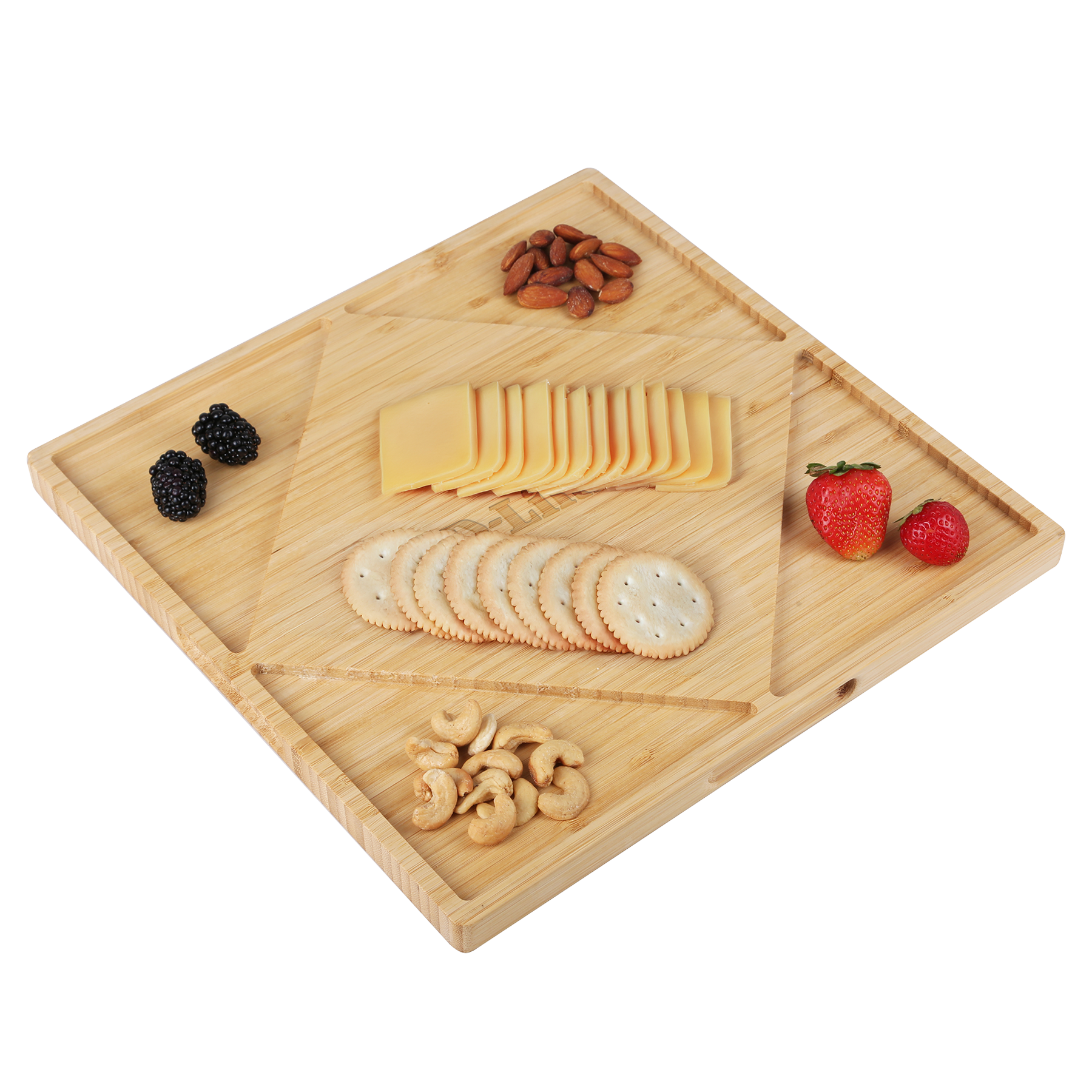 Bamboo Charcuterie Platter & Cutting Boards 3