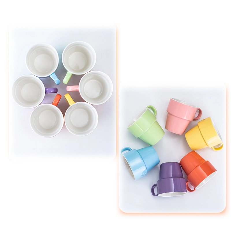 Porcelain Stackable Mug - 9 Ounce 2