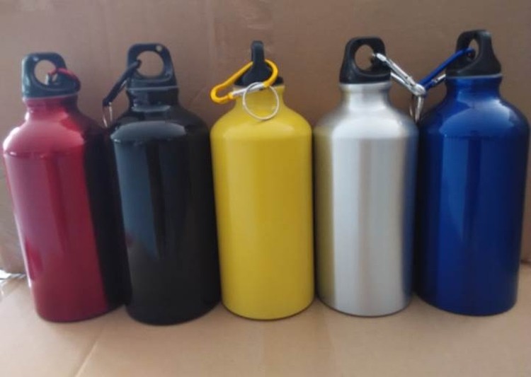 Custome Printing Aluminium Sports Water Bottle, custom water bottle with logo imprint 2