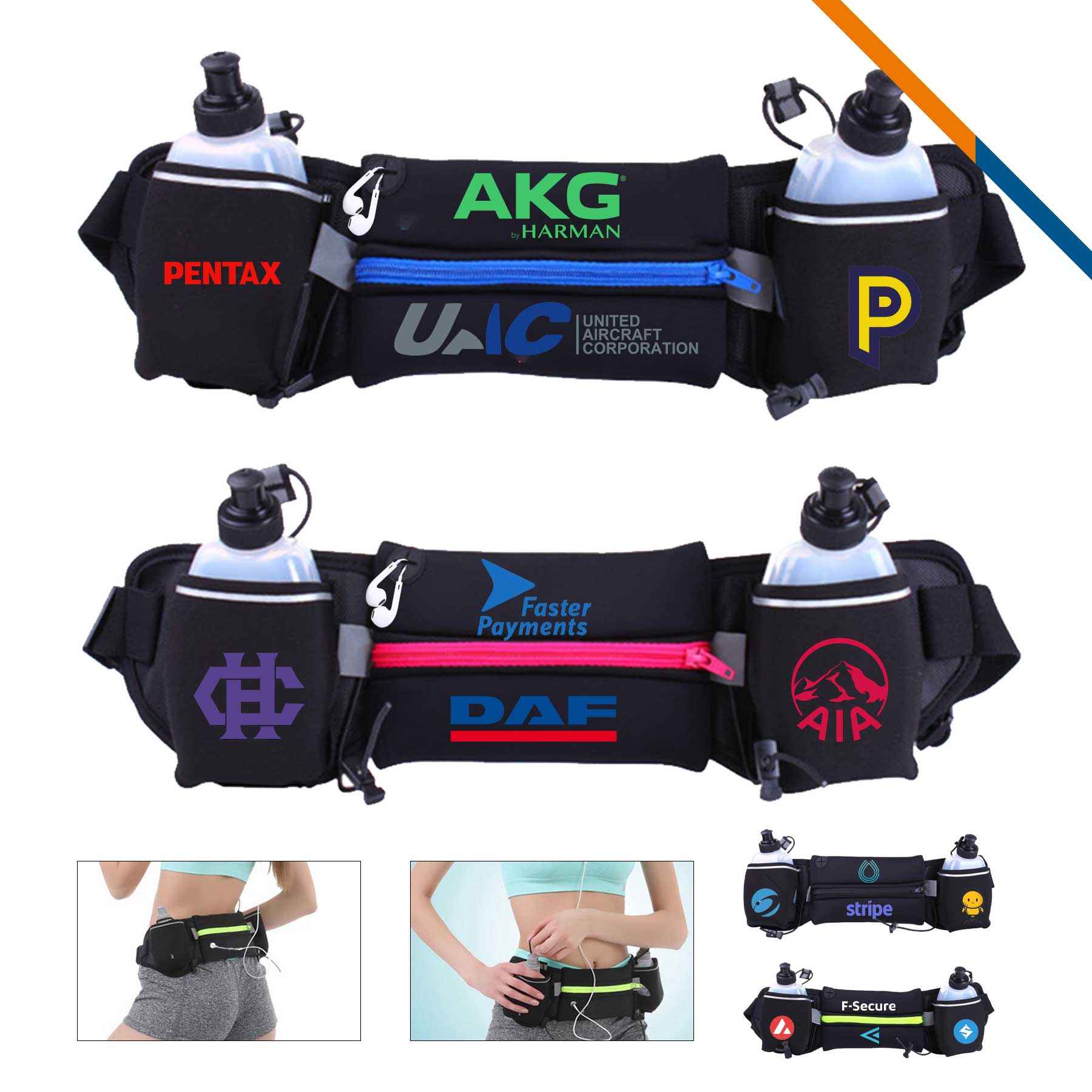 Twin Fanny Packs 2
