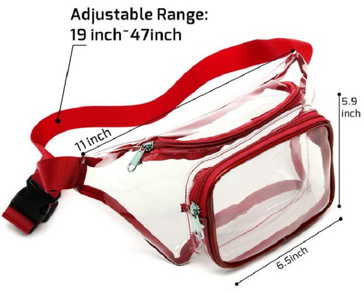 Clear Waist Fanny Hip Bags 3
