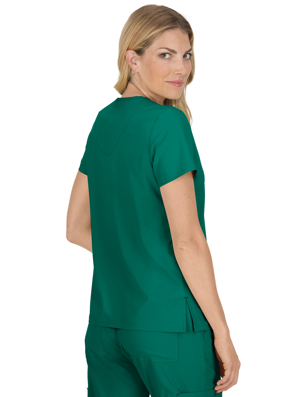 koi - Basics - Women's Four-Pocket Stretch V-Neck Becca Top 15