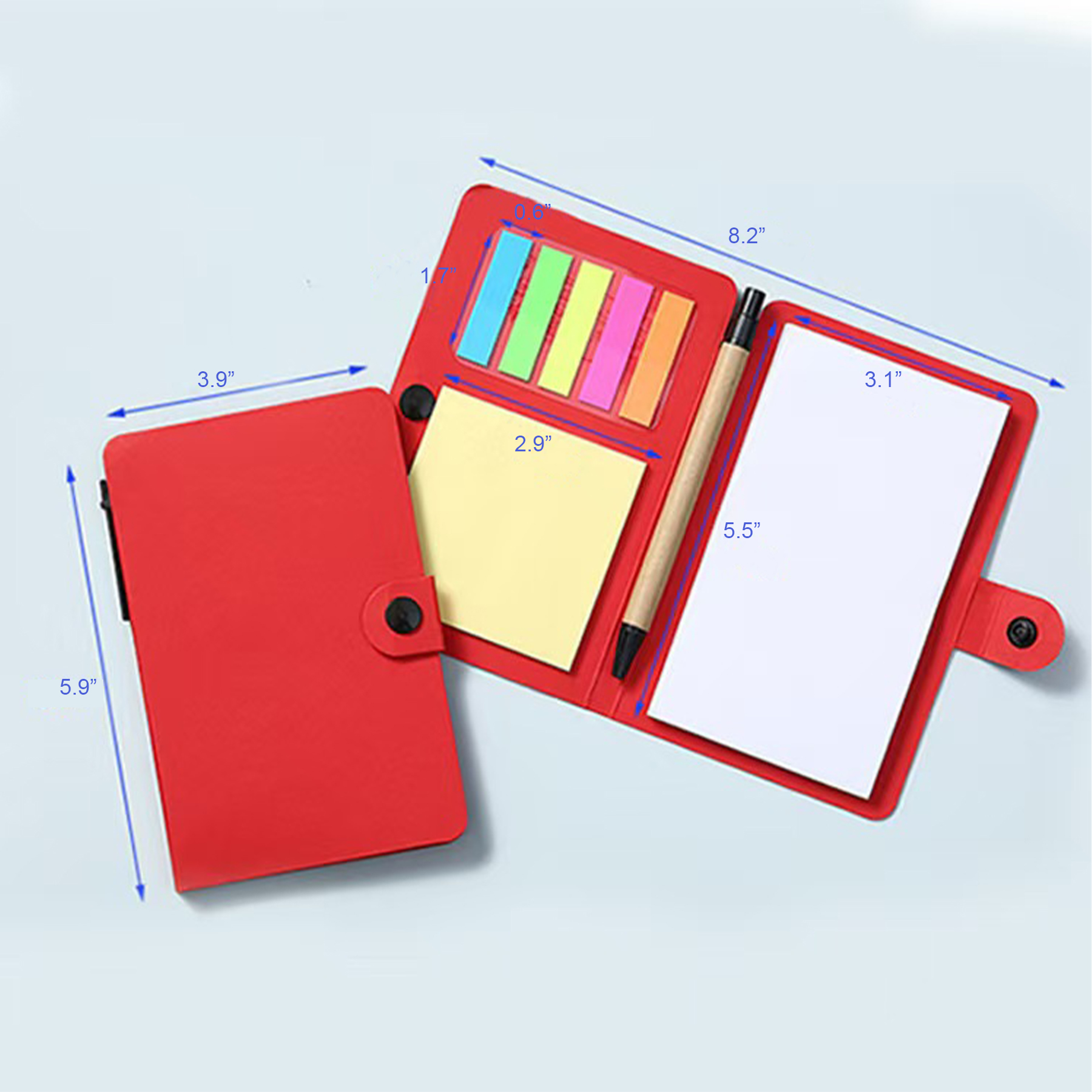 Pocket Notebook with Sticky Note
and Ballpoint Pen 4