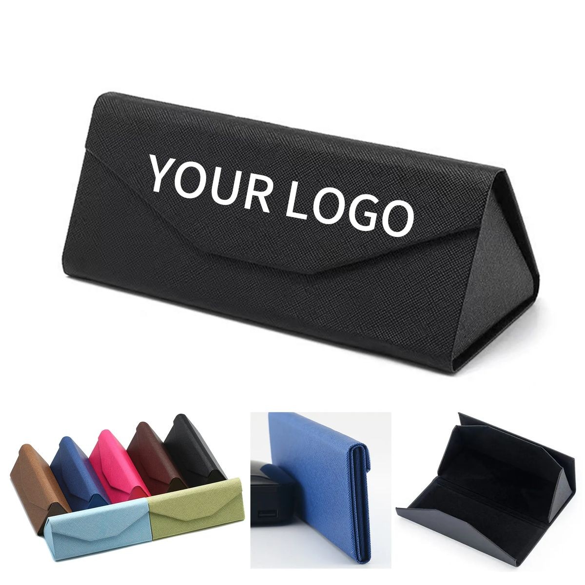 PU Glasses Holder with Collapsible Structure 3