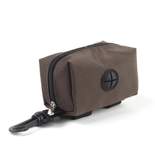 Custom Dog Poop Waste Bag Holder & Attached Zipper Dispenser 10