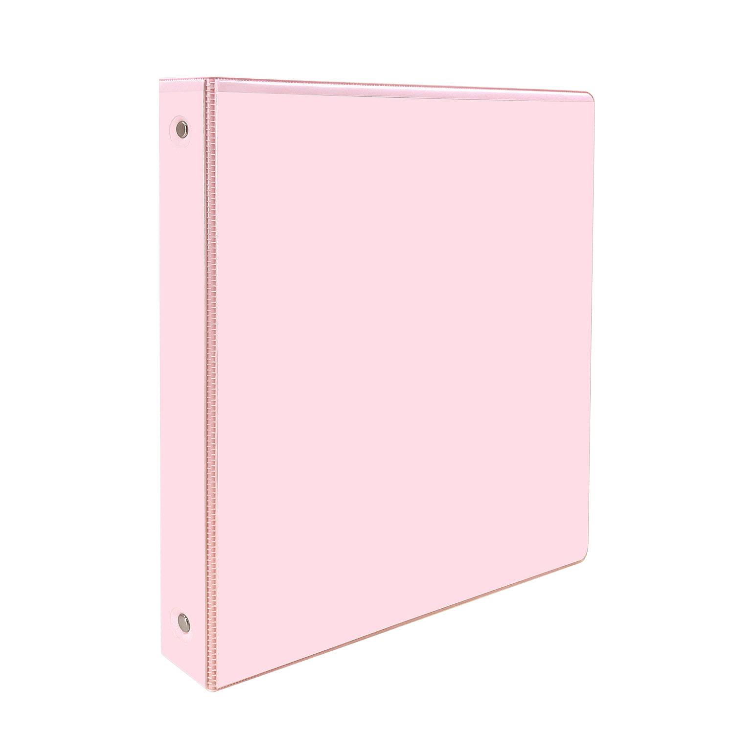 A4 3 Ring Plastic Binder w/ Pockets for Office 6