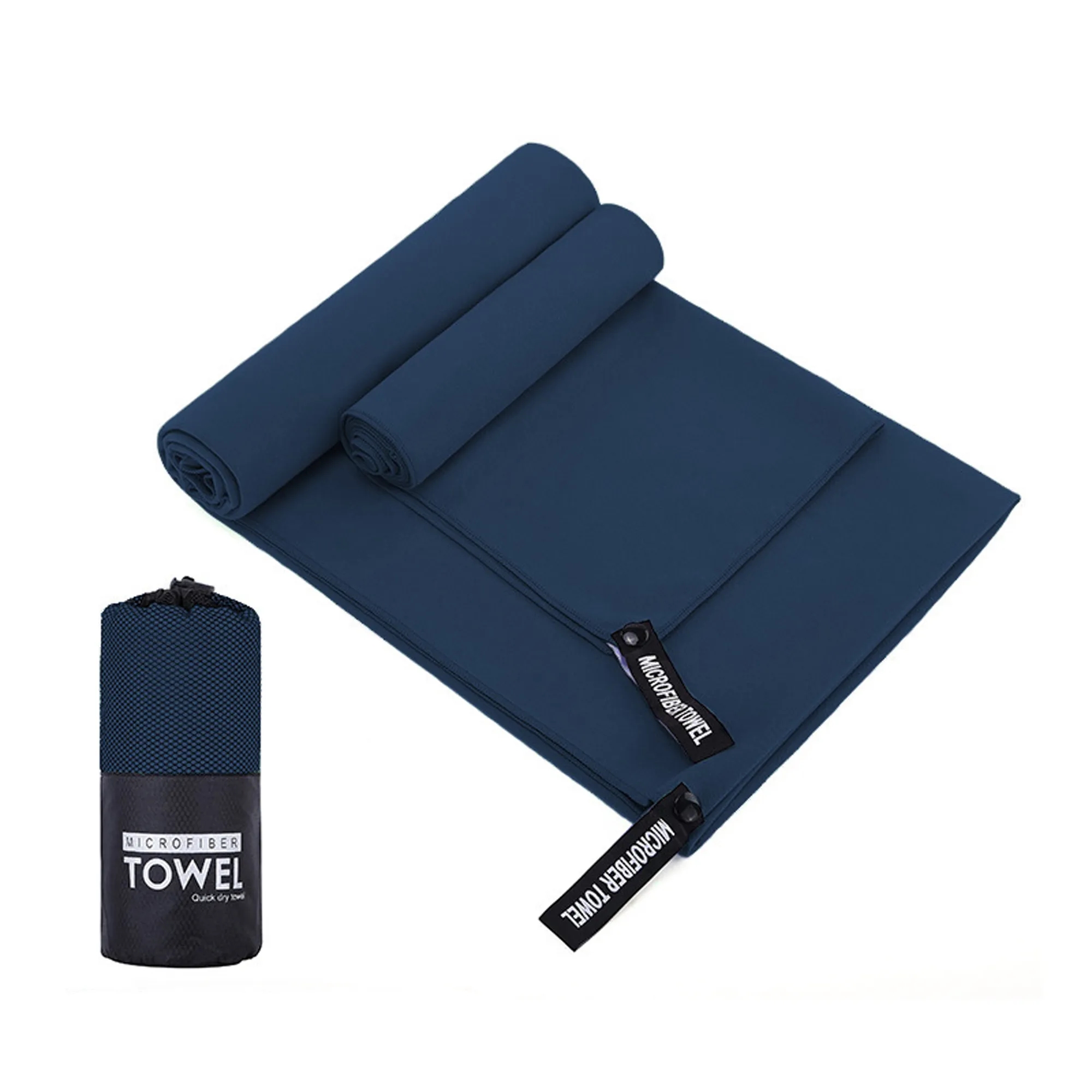 Quick Dry Sand Free Microfiber Towel with Travel Pouch 5