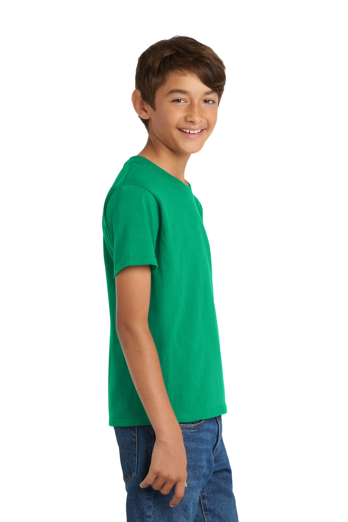Port & Co Youth Core Cotton Tee. PC54Y 154
