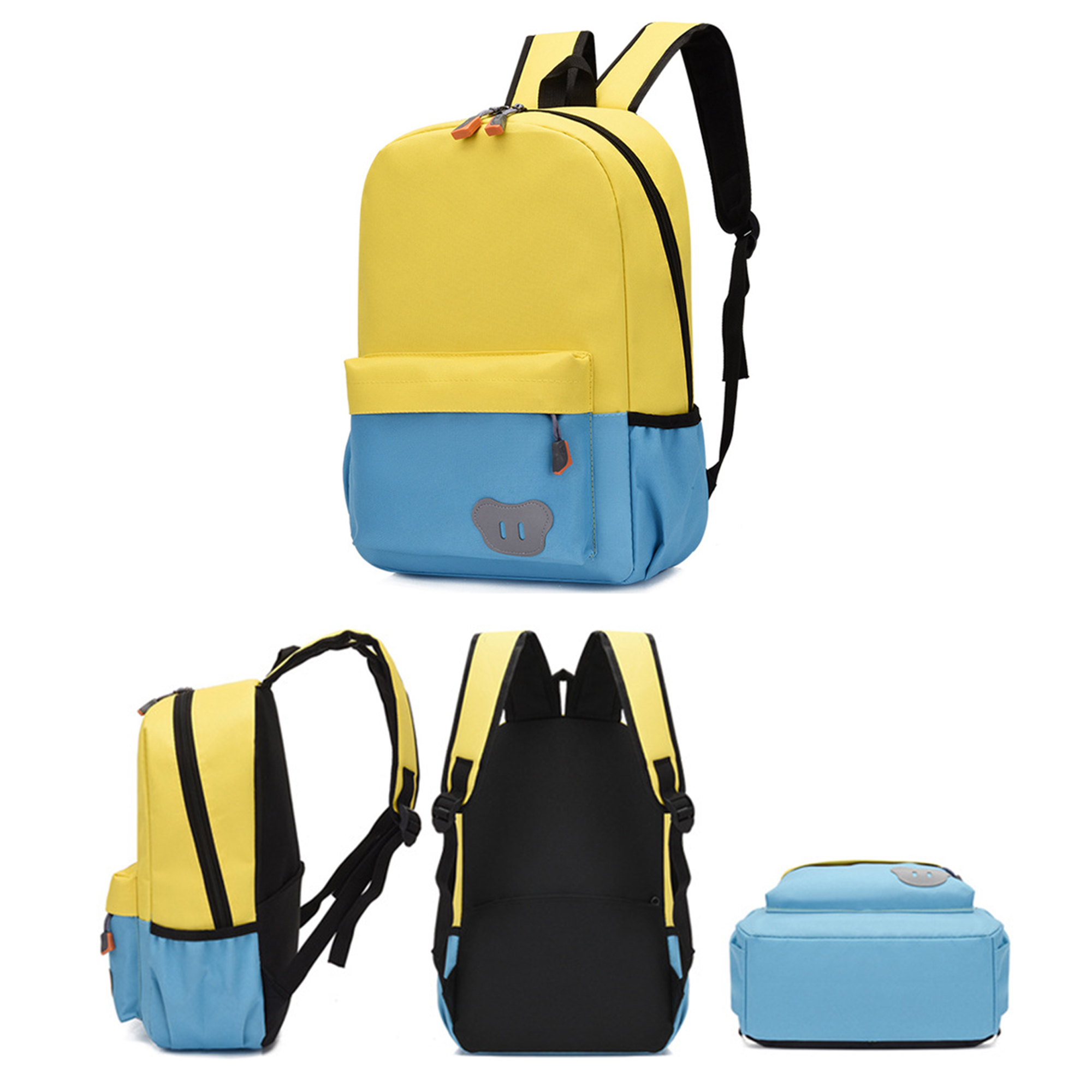 Multi-colored Cute Casual Student Backpack 2