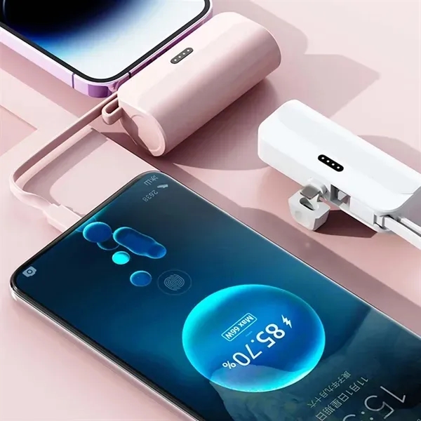 Double Charging 5000 mAh Pocket Power Bank 3