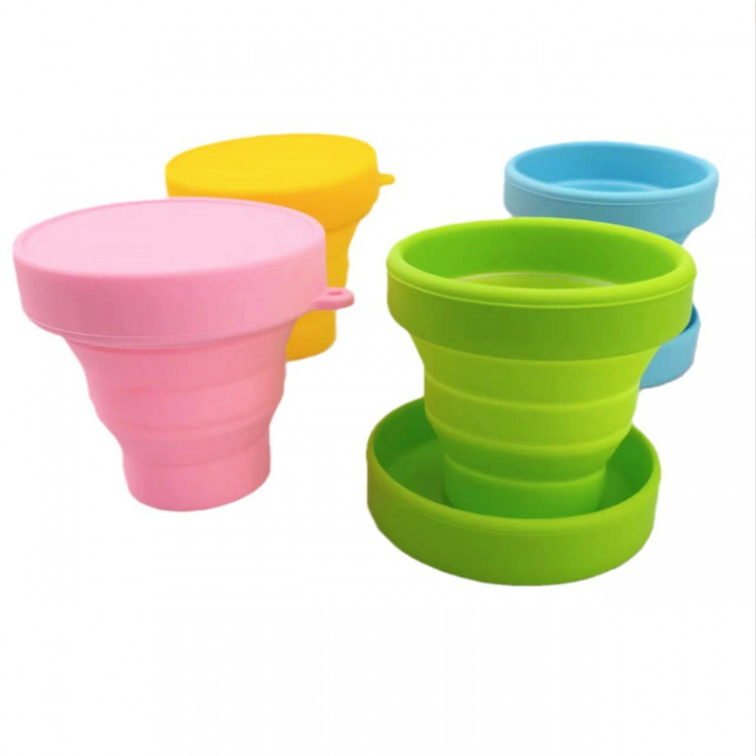 Food Grade Silicone Collapsible Foldable Silicon Cup 1