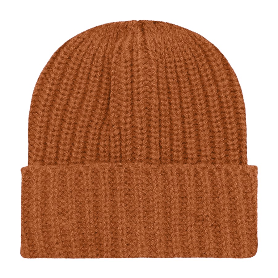 Chunky Ribbed Cuffed Beanie with Custom Logo - 100% Acrylic 3