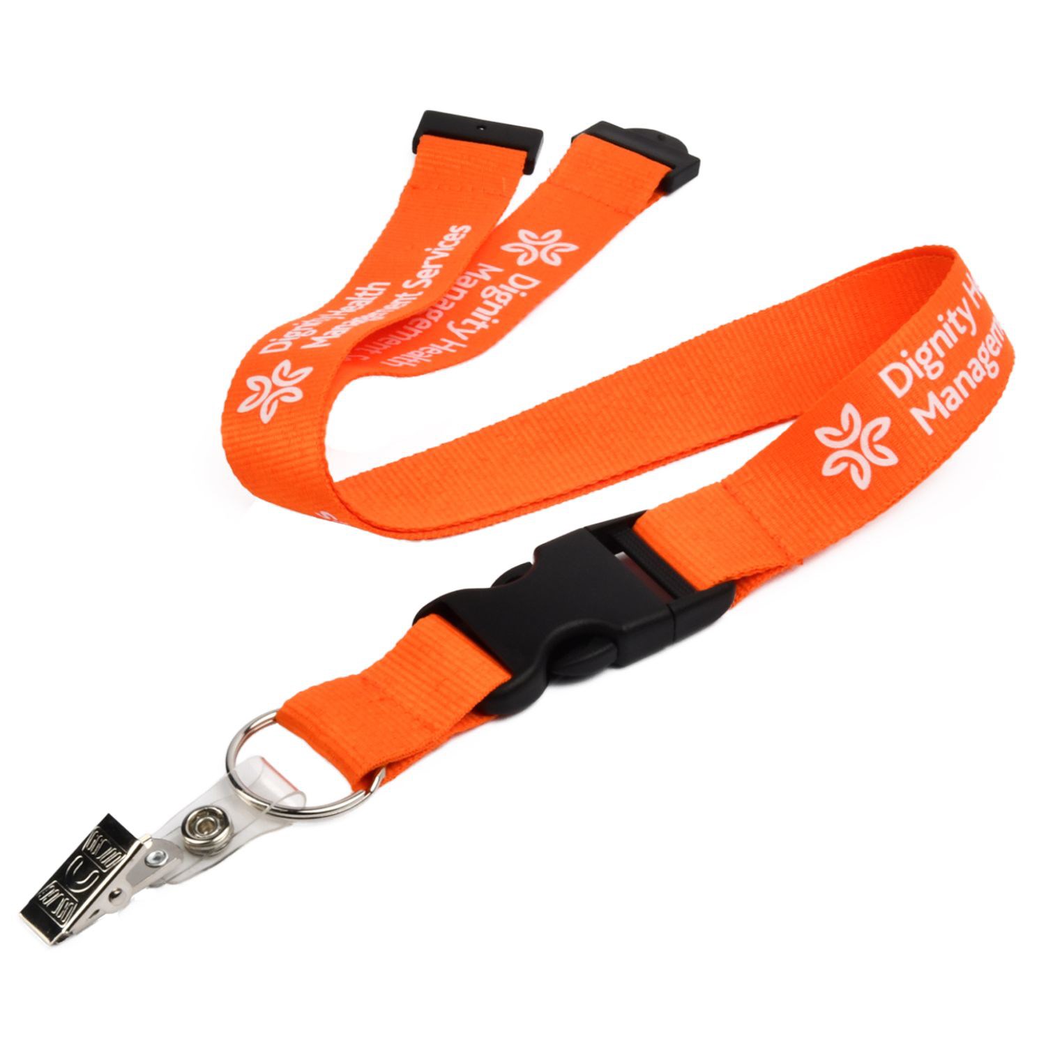 Polyester Lanyards w/ Buckle Release and Safety 6