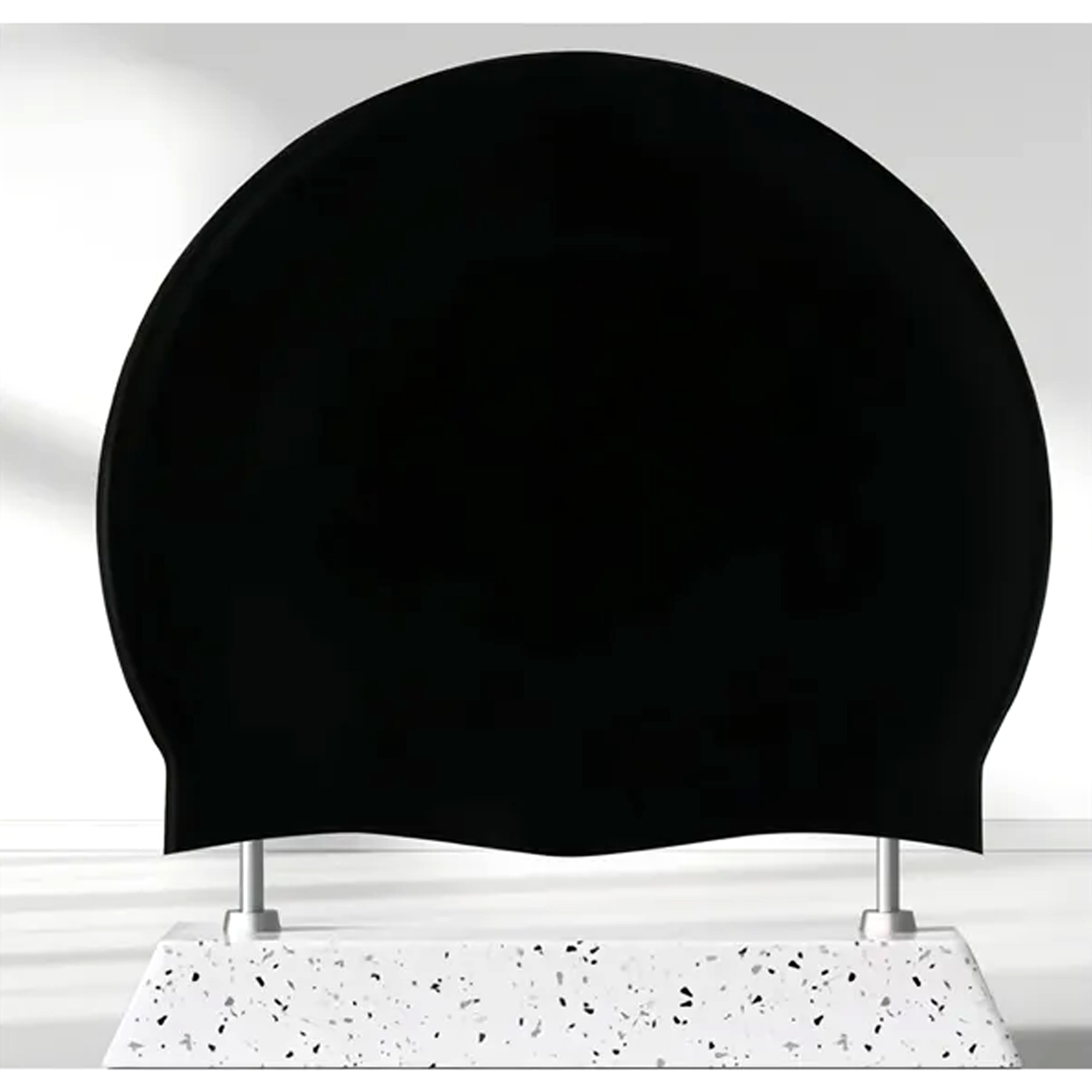 ,Elastic Silicone Swim Cap ?C Soft and Durable 4
