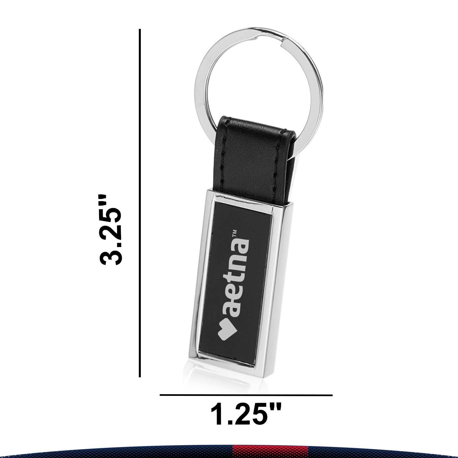 Letha Rectangular Keychain 4