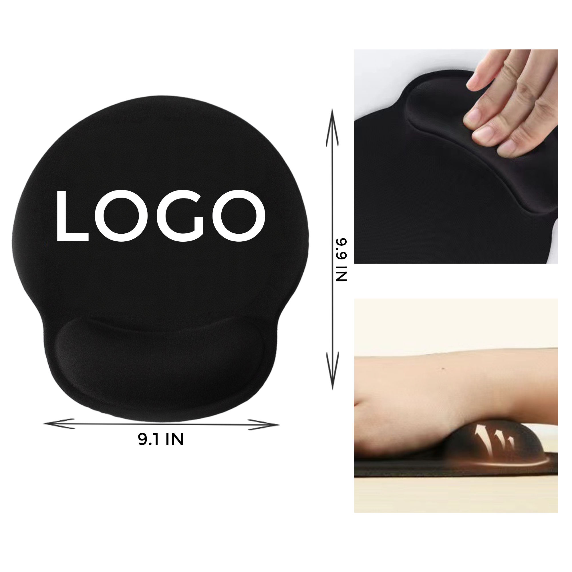 MOQ 10 PCS Stylish Wrist Support Mouse Pad 2