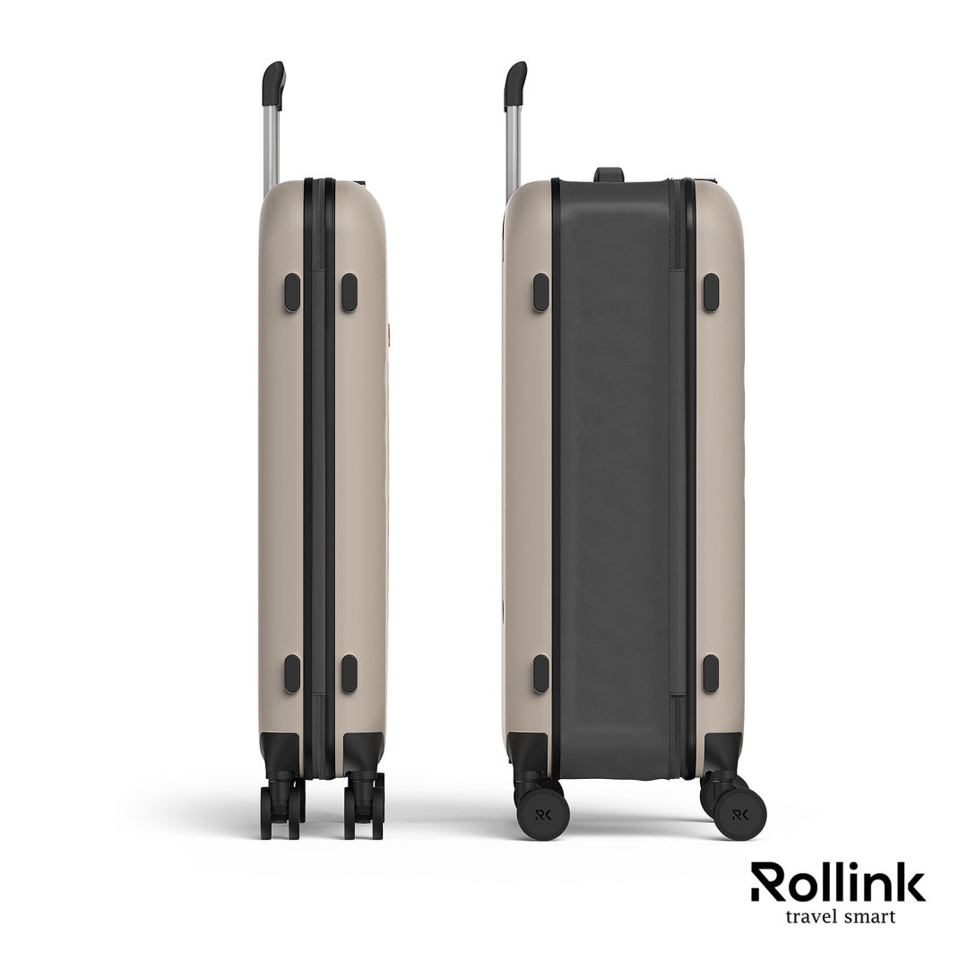 Rollink® Flex 360 Large Checked 4 Wheel Suitcase 5
