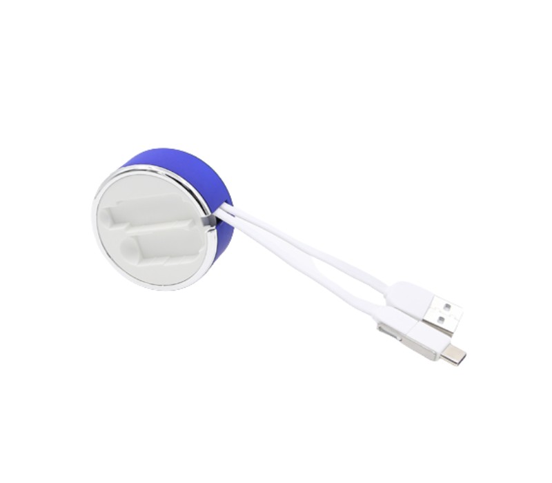 2-in-1 Retractable Type C Charging Cable 6